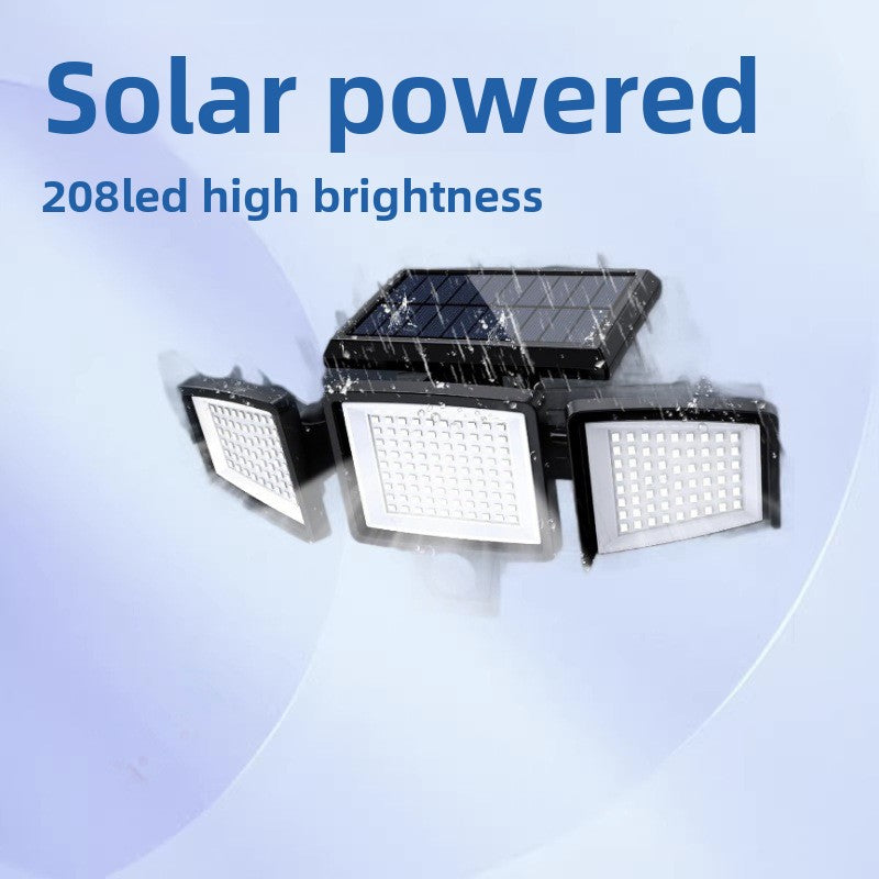 Solar motion sensor wall light package contents